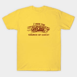 I ride the joy bus T-Shirt